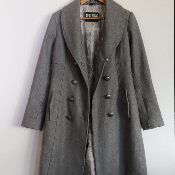 GUESS Coat Wool (M) - Picture 1 of 6